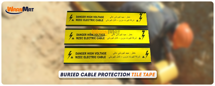 Marker Cable Protection Tile Tape