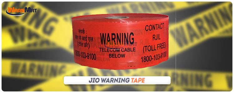 Reliance Jio Warning Tape